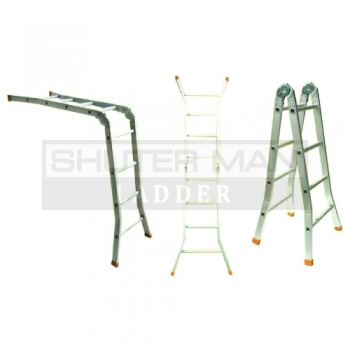 Aluminium Three Way Heavy Duty Ladder